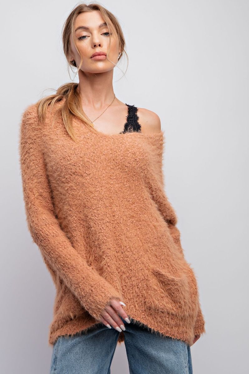 Annie Brushed Knit Sweater