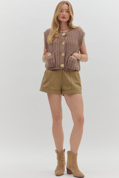 Candi Cropped Sweater T