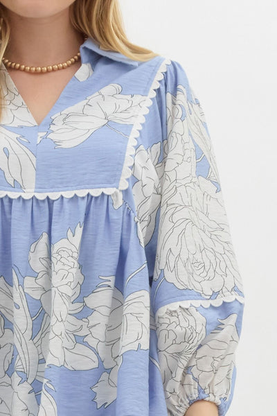 Gracie Floral Print Top