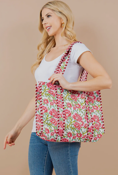 Hand Crafted Tote Bag R