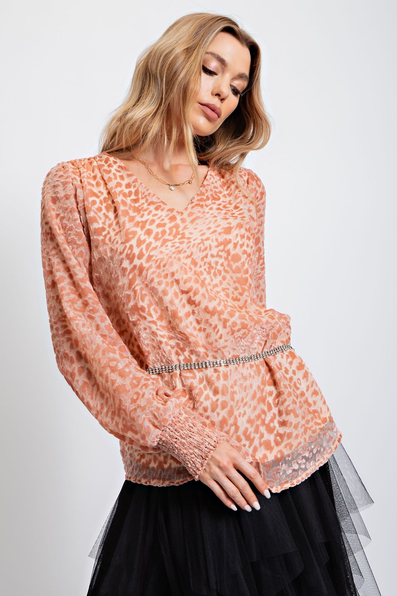 Brownley Velvet Burnout Top