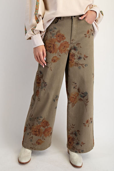 Shyla Floral Wide Leg