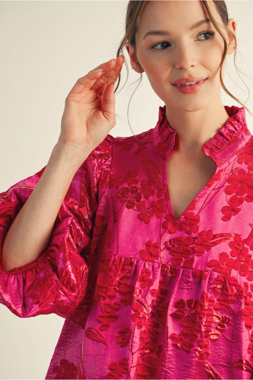 Josephine Jacquard Dress