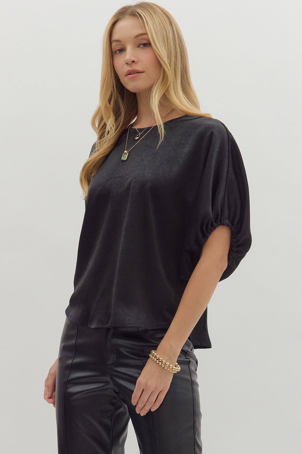 Boston Tie Sleeve Top B