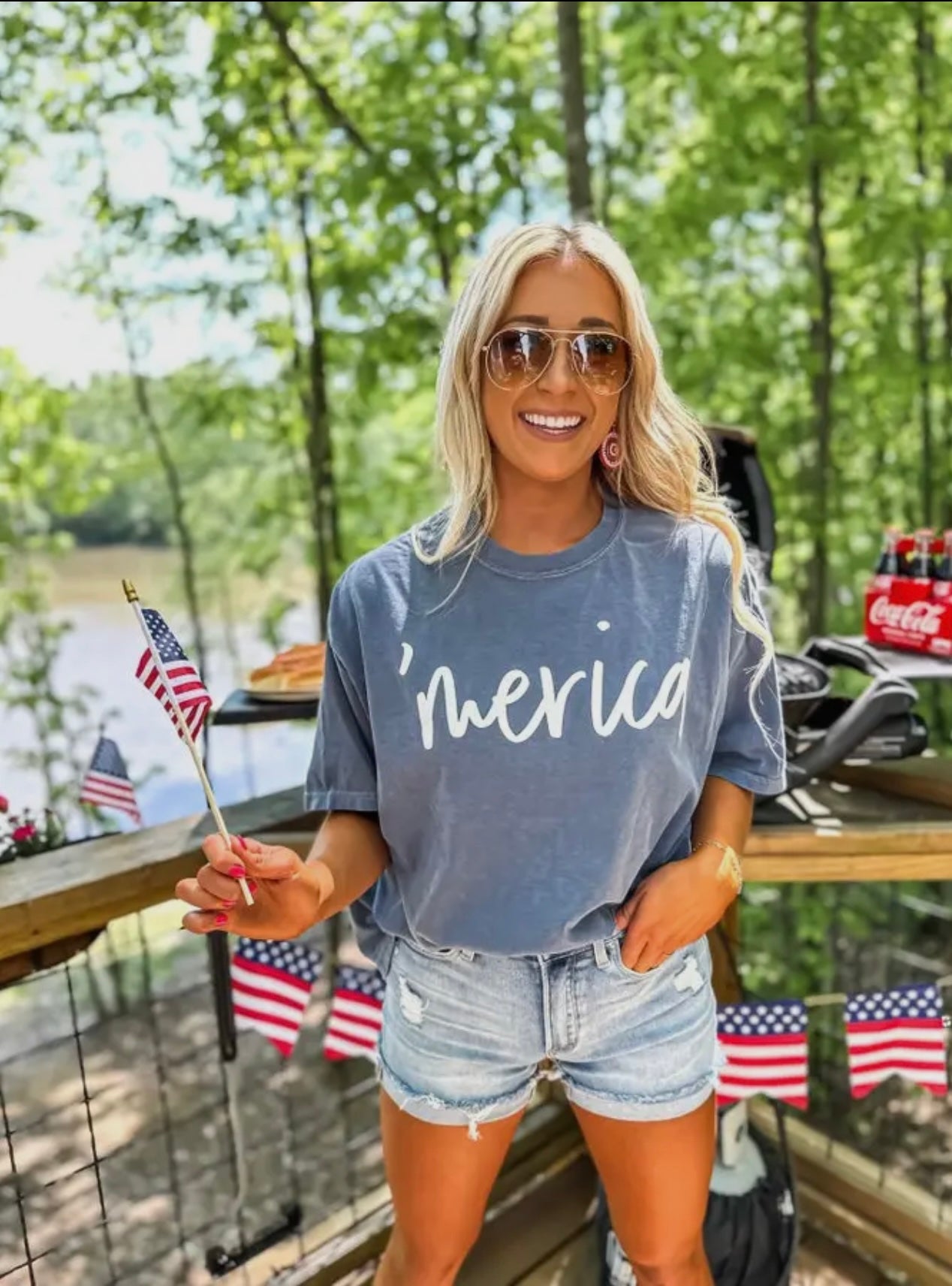 ‘Merica Graphic T-Shirt