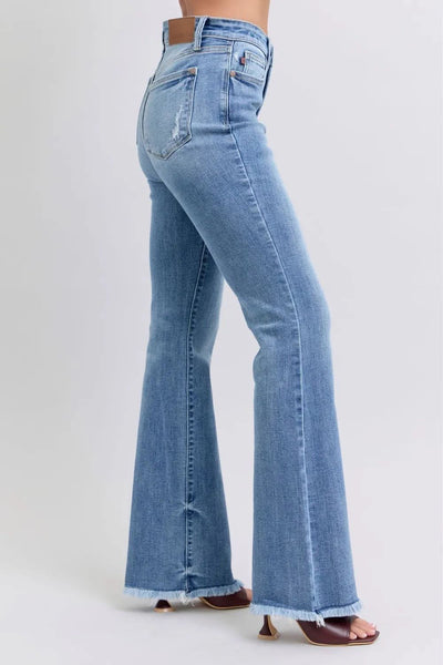 Judy Blue Boot Cut Fray Hem