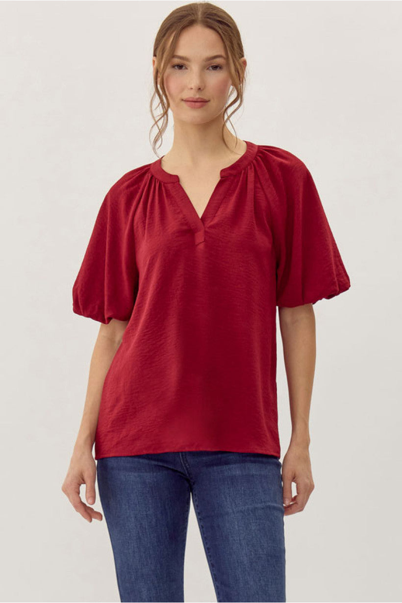 Prima Puffy Sleeve Top