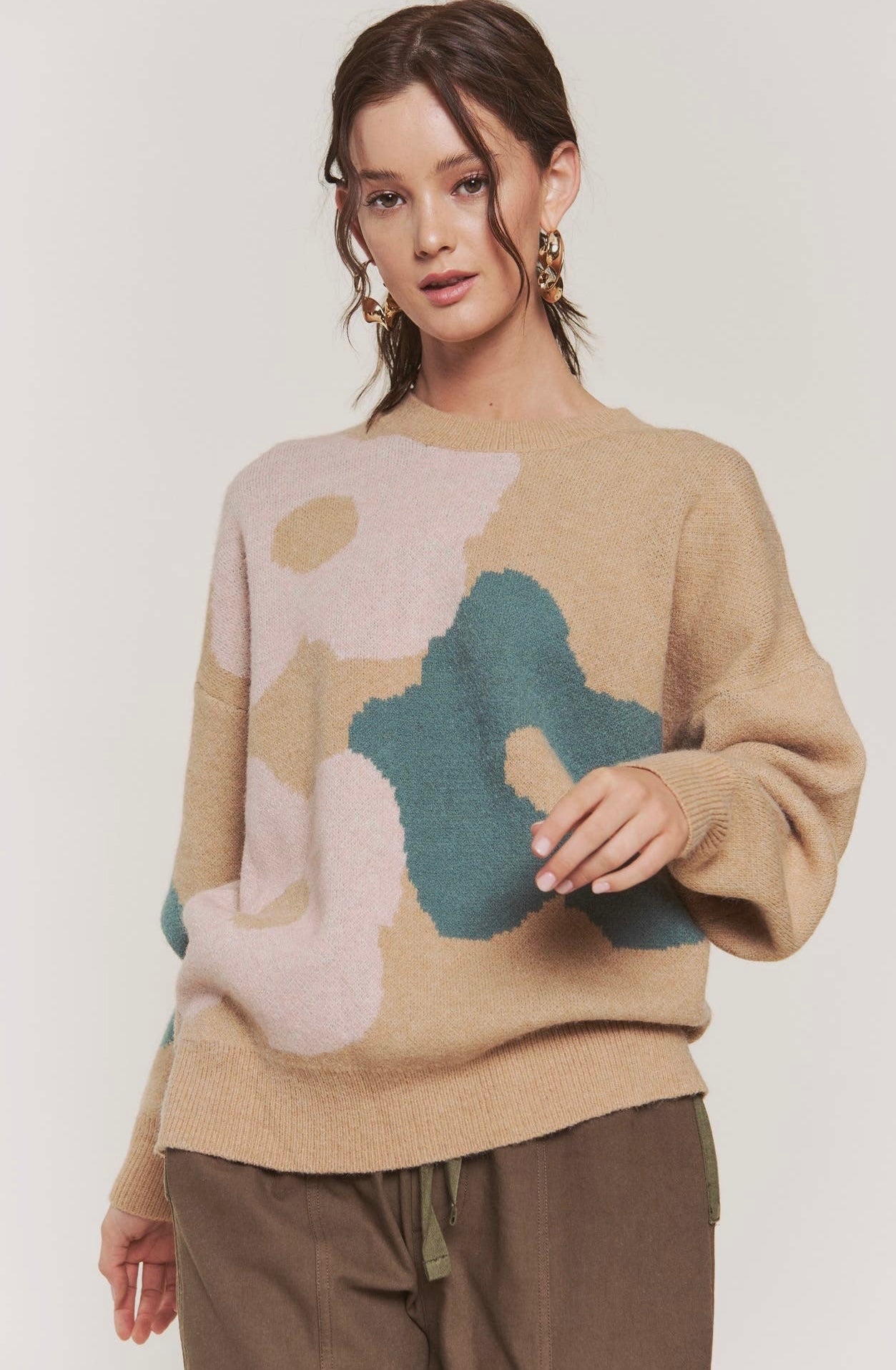 Frannie Crew Neck Sweater