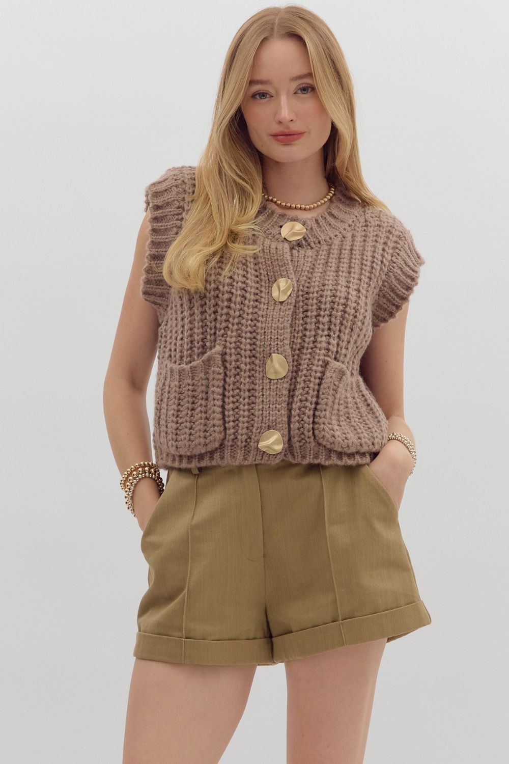 Candi Cropped Sweater T