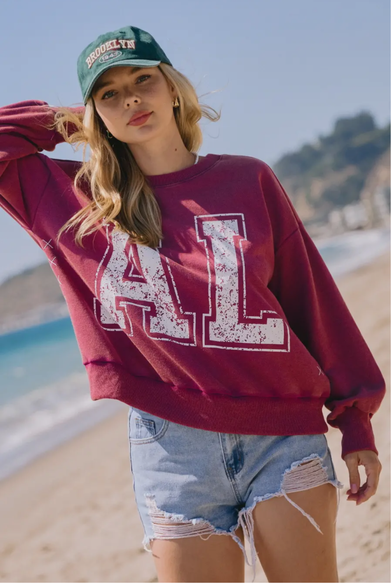 Comfy Acid Washed Pullover