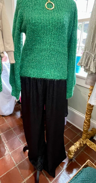 Glam Pull-on Smocked Pants