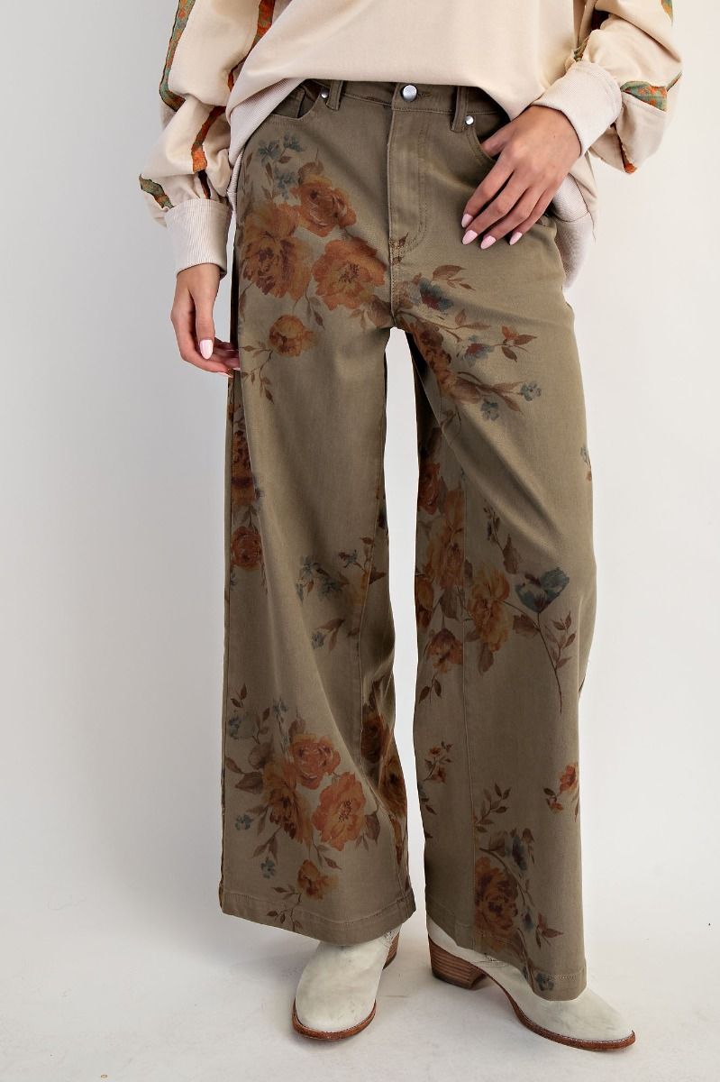 Shyla Floral Wide Leg