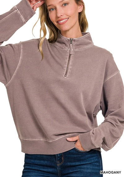 Ollie Mineral Washed Pullover