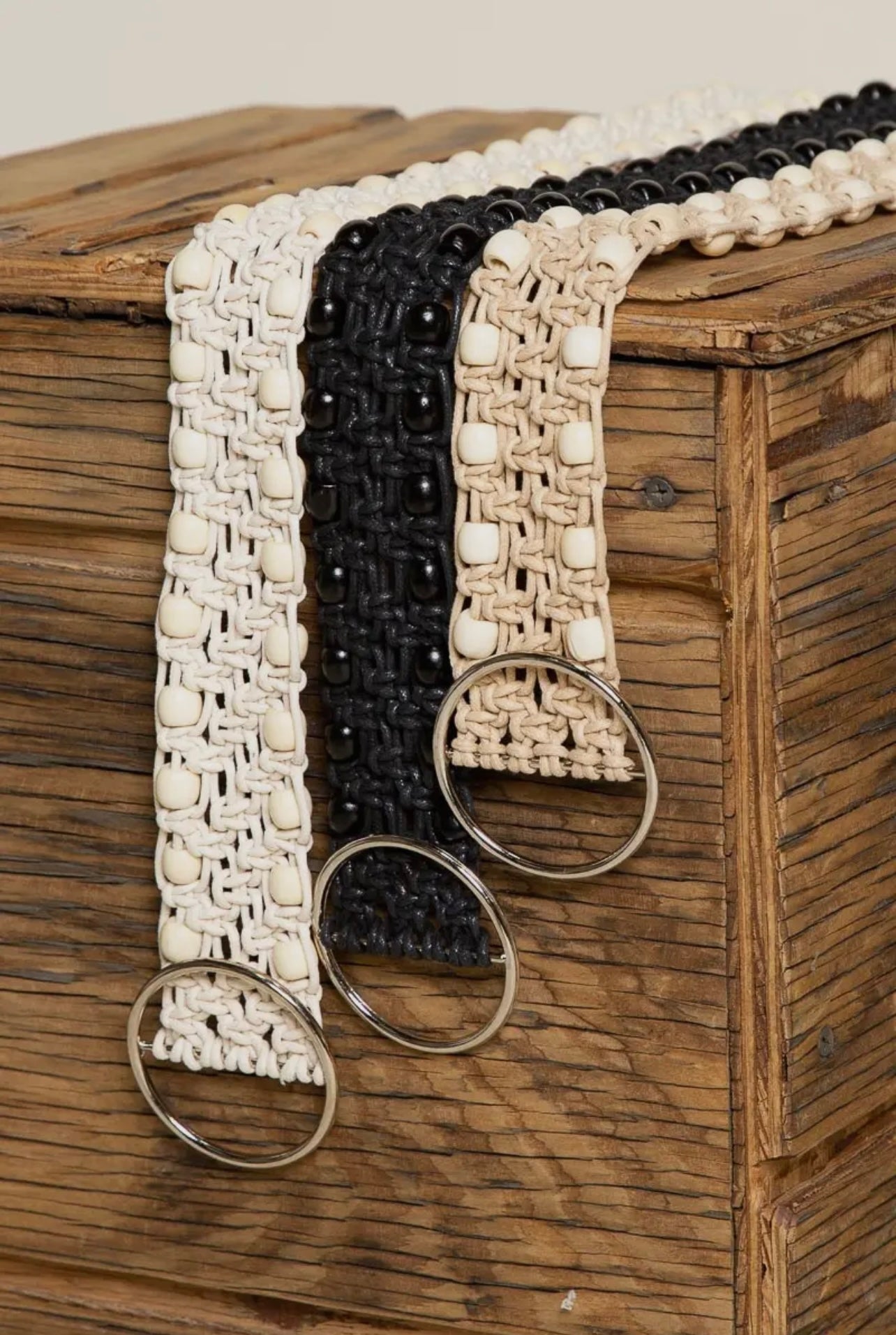 Beaded Adjustable Belt