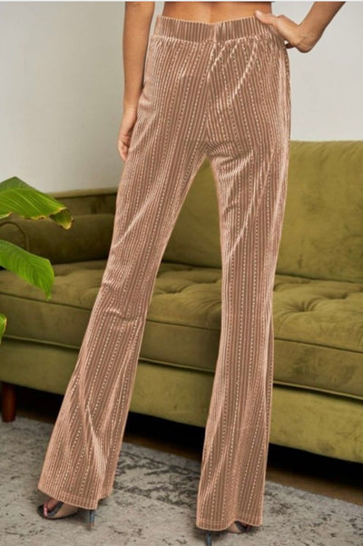 Champagne Retro Style Flares