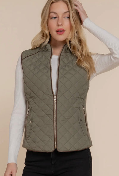 Bee Quilted Vest