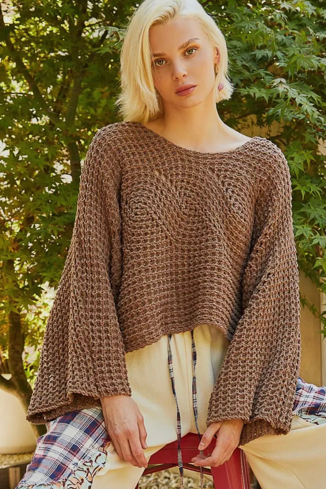 Delle Knitted Sweater