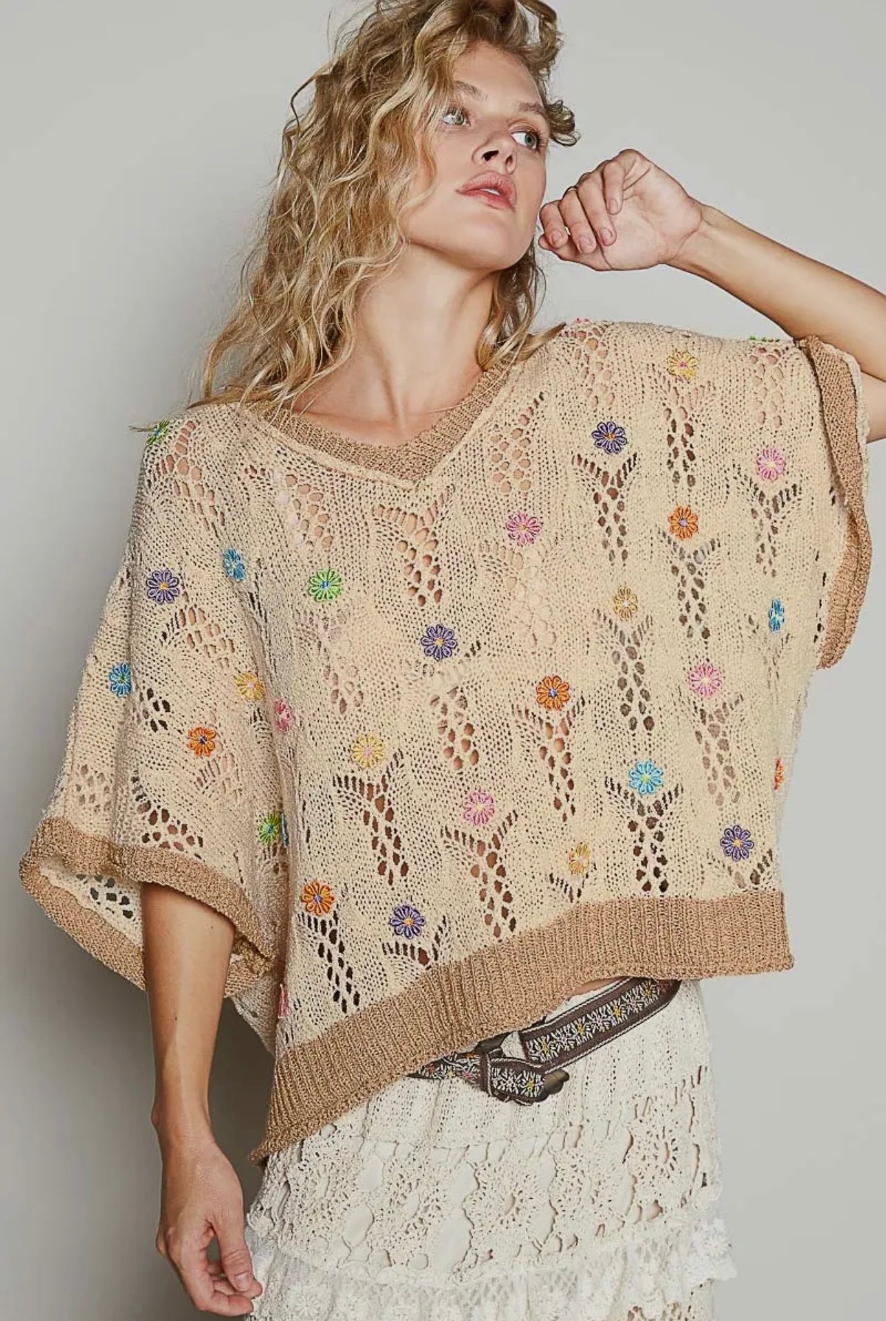 Margo Floral Sweater