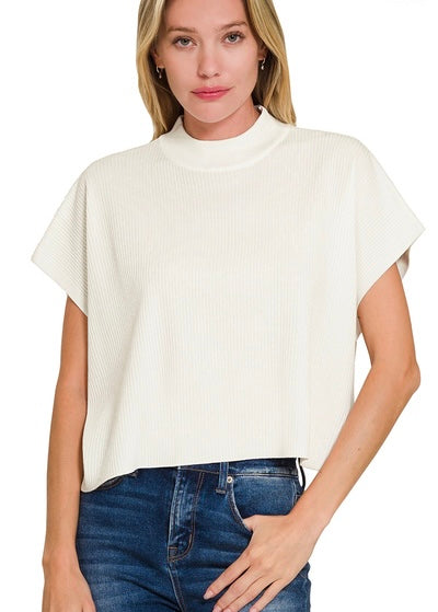 Dahlia Mock Neck Sweater