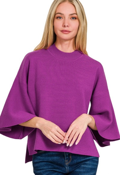 Barb Bell Sleeve Top