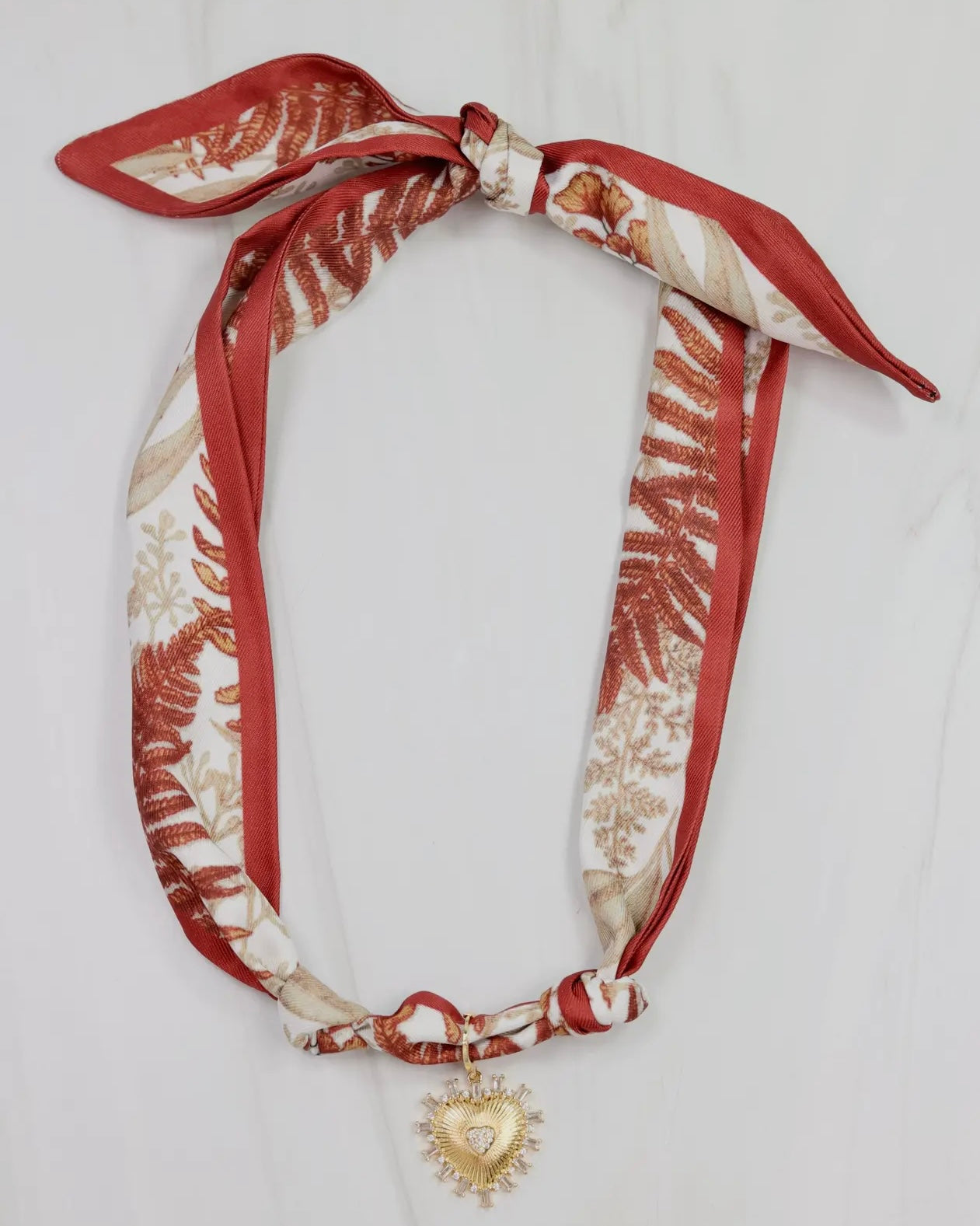 Scarf Charm Necklace R