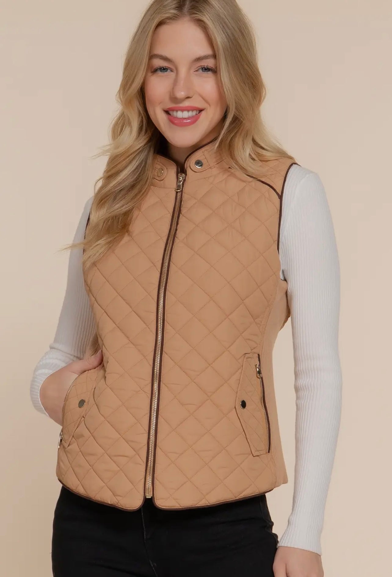 Bee Quilted Vest