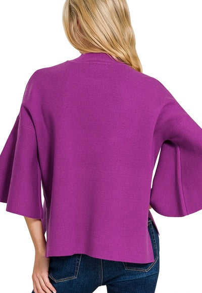 Barb Bell Sleeve Top