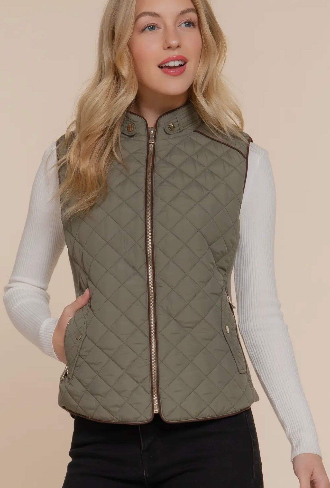 Bee Quilted Vest