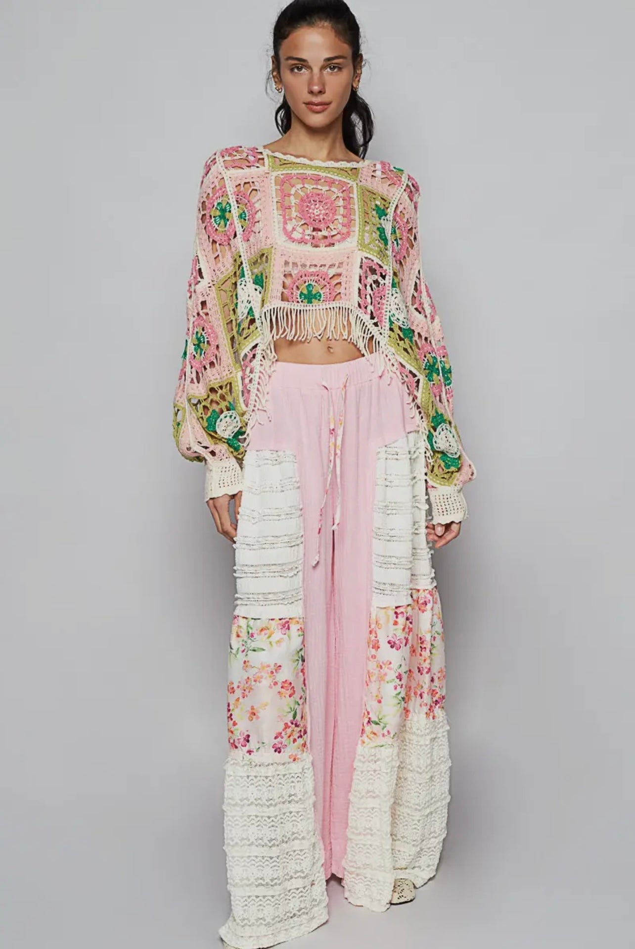 Hollie Crocheted Top