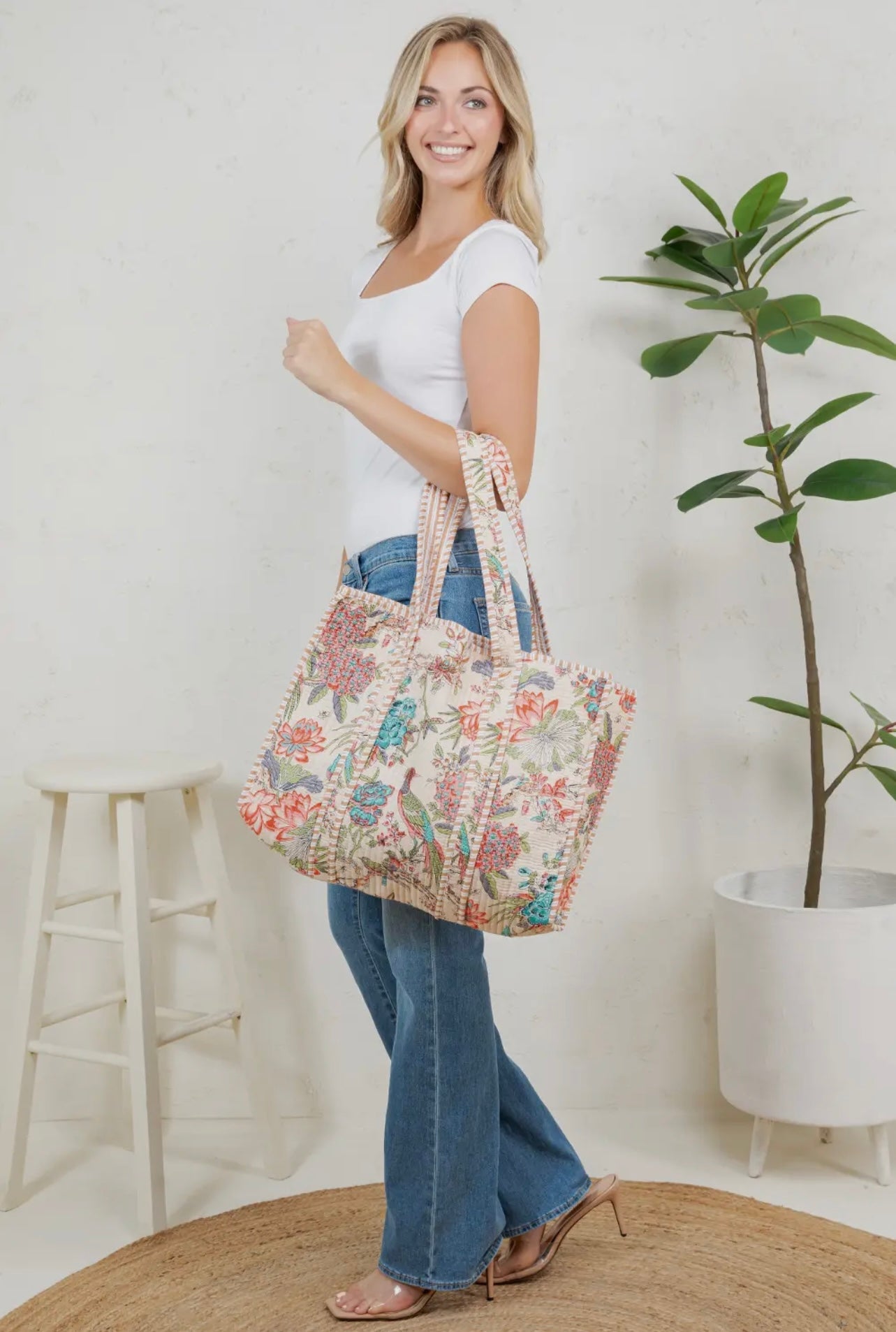 Hand Crafted Tote Bag E