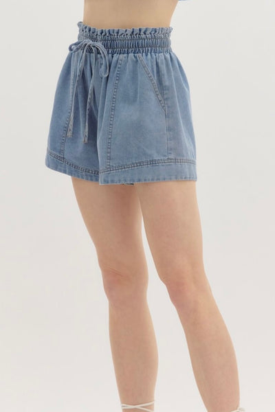 Lanece Denim Shorts