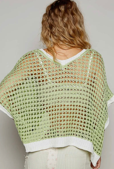 Linda Fishnet Sweater