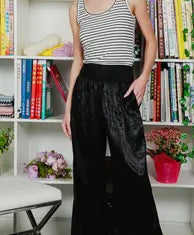 Glam Pull-on Smocked Pants