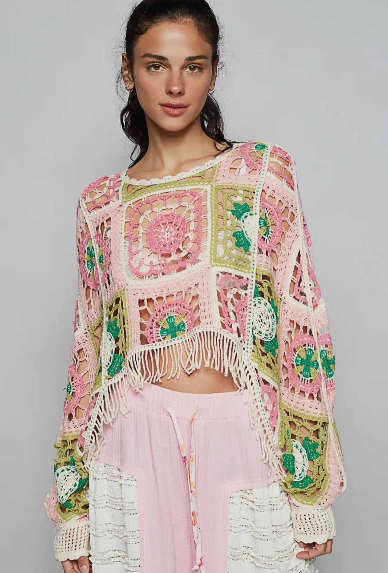 Hollie Crocheted Top