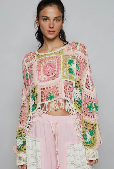 Hollie Crocheted Top