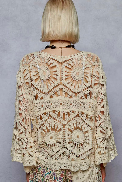 Cheri Crocheted Top