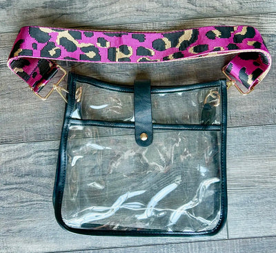 Clear Bag Leopard