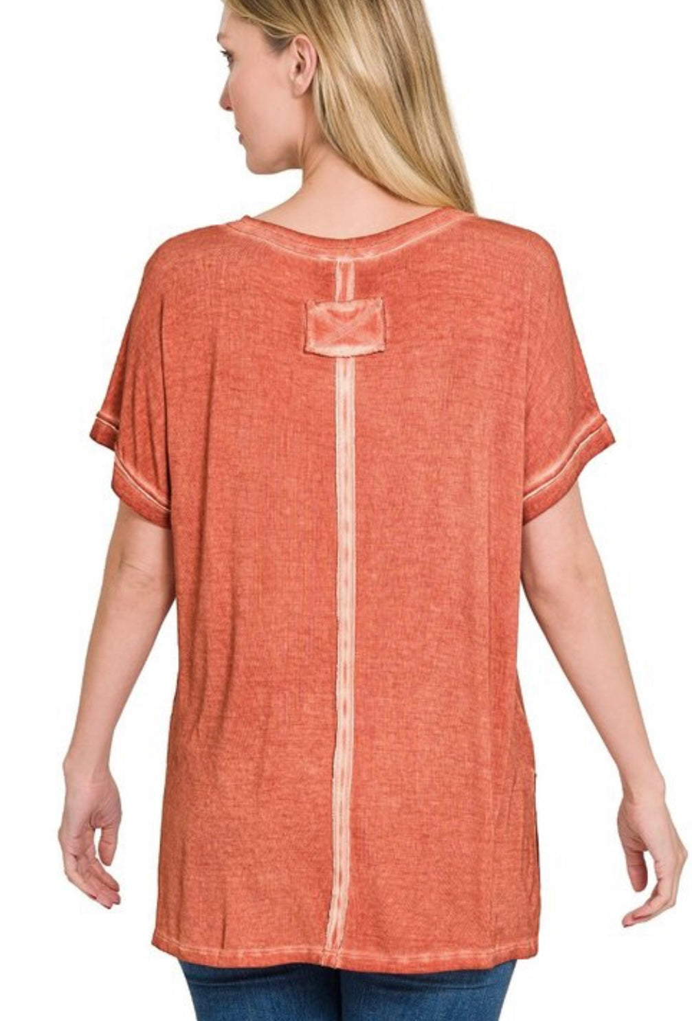 Nikki Mineral Washed Top