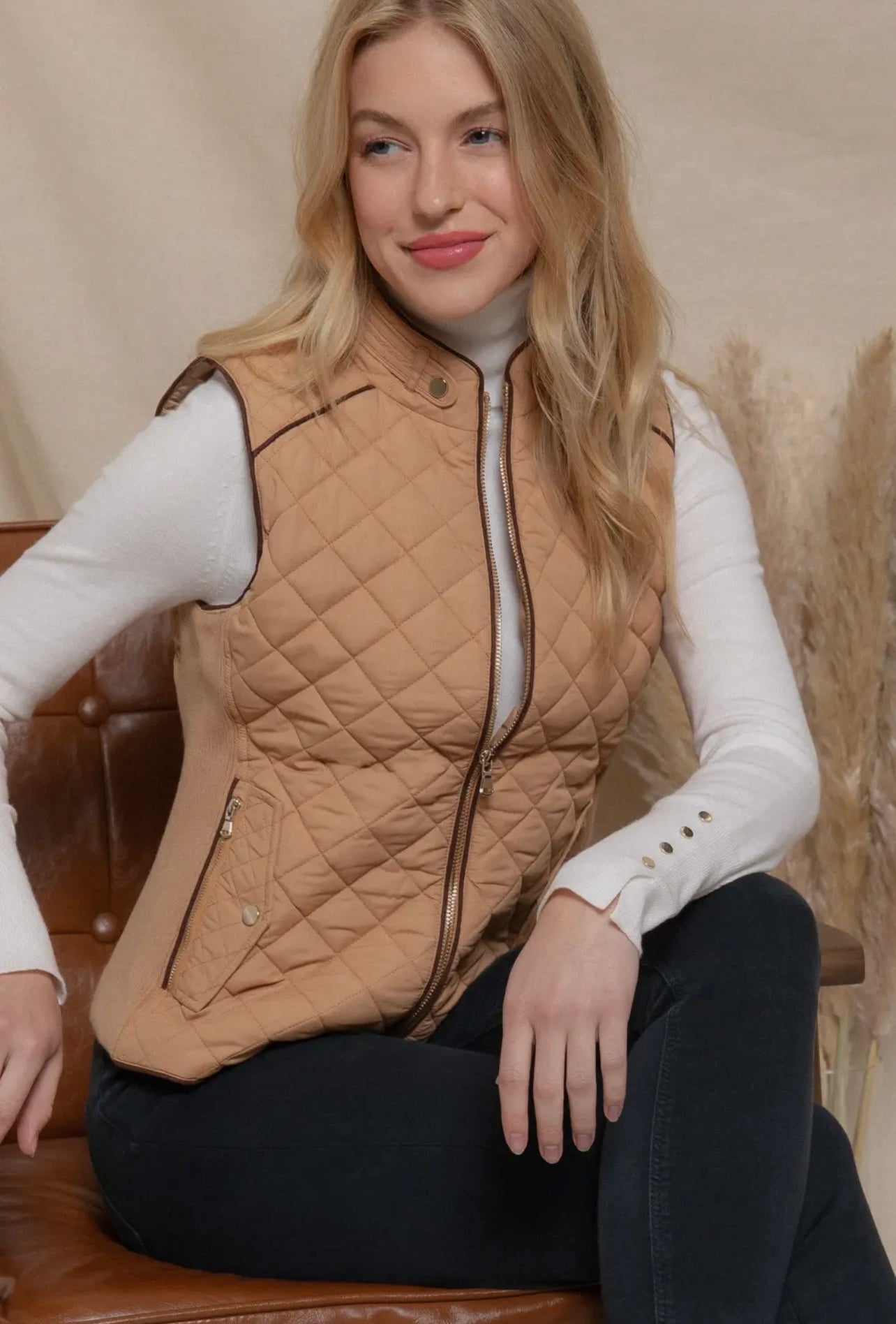 Bee Quilted Vest