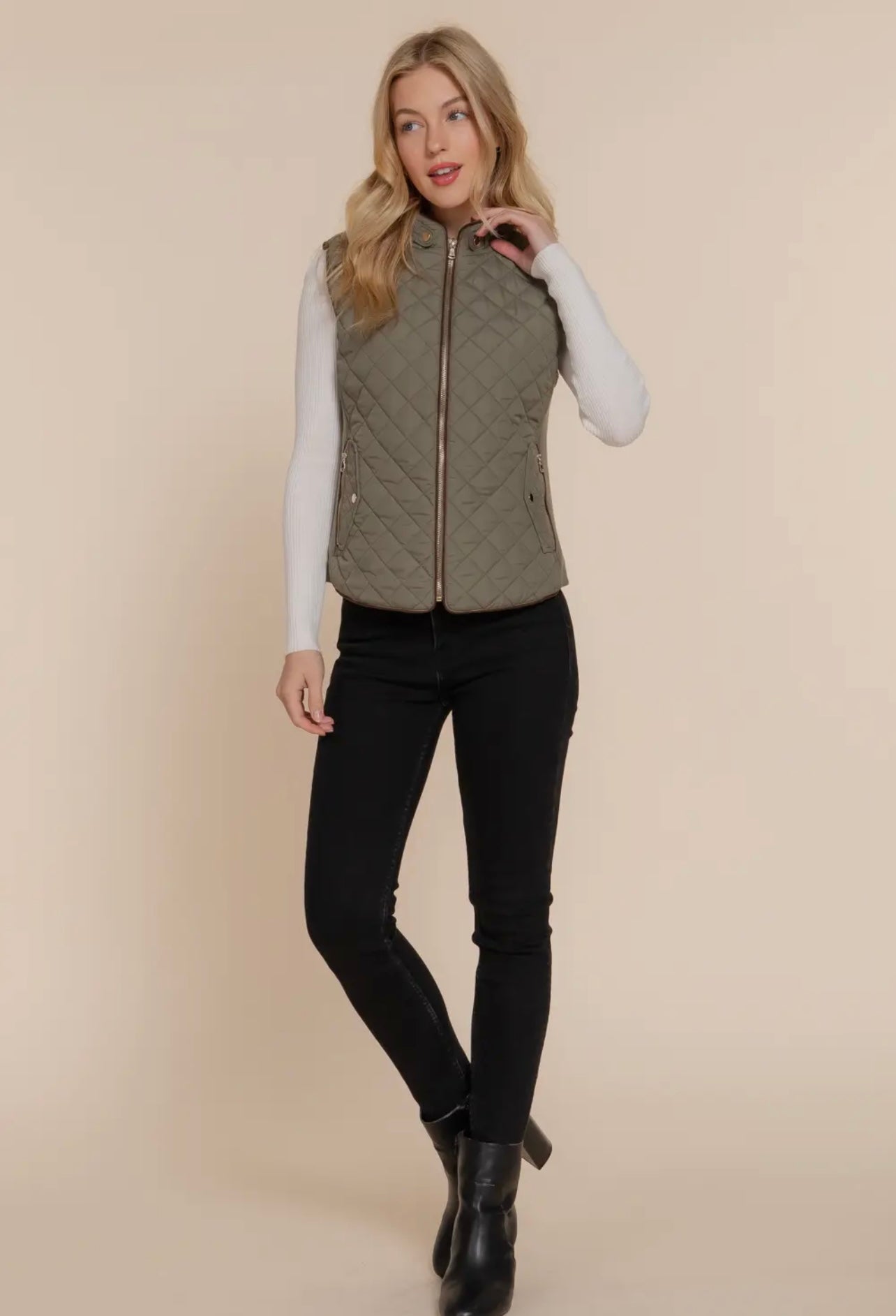 Bee Quilted Vest