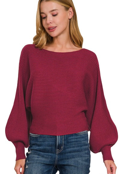 Billie Boat Neck Sweater