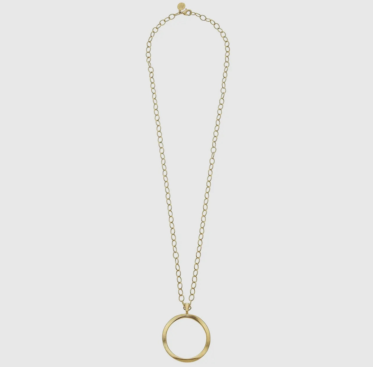 Gold Ring Necklace By Susan Shaw