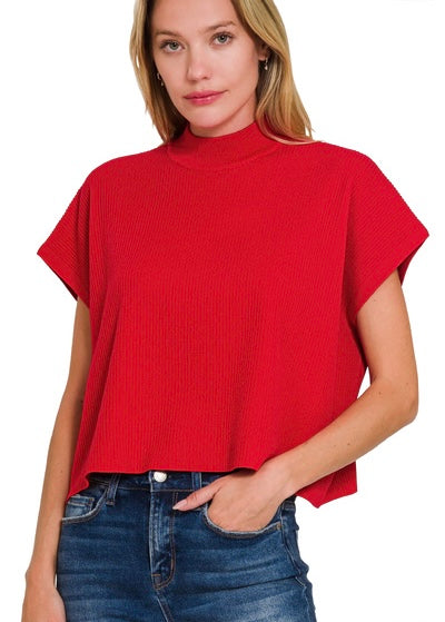 Dahlia Mock Neck Sweater