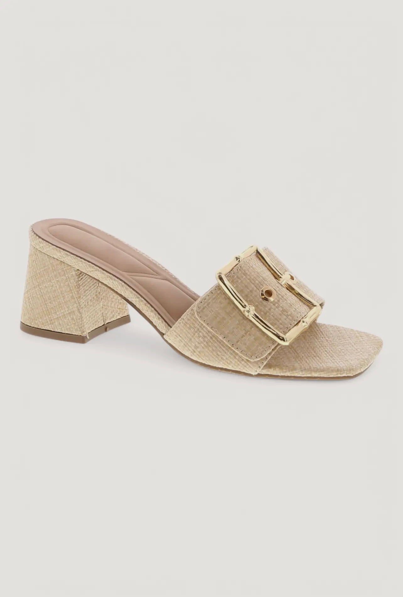 Chloe Raffia Slip-On