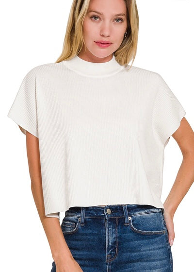 Dahlia Mock Neck Sweater