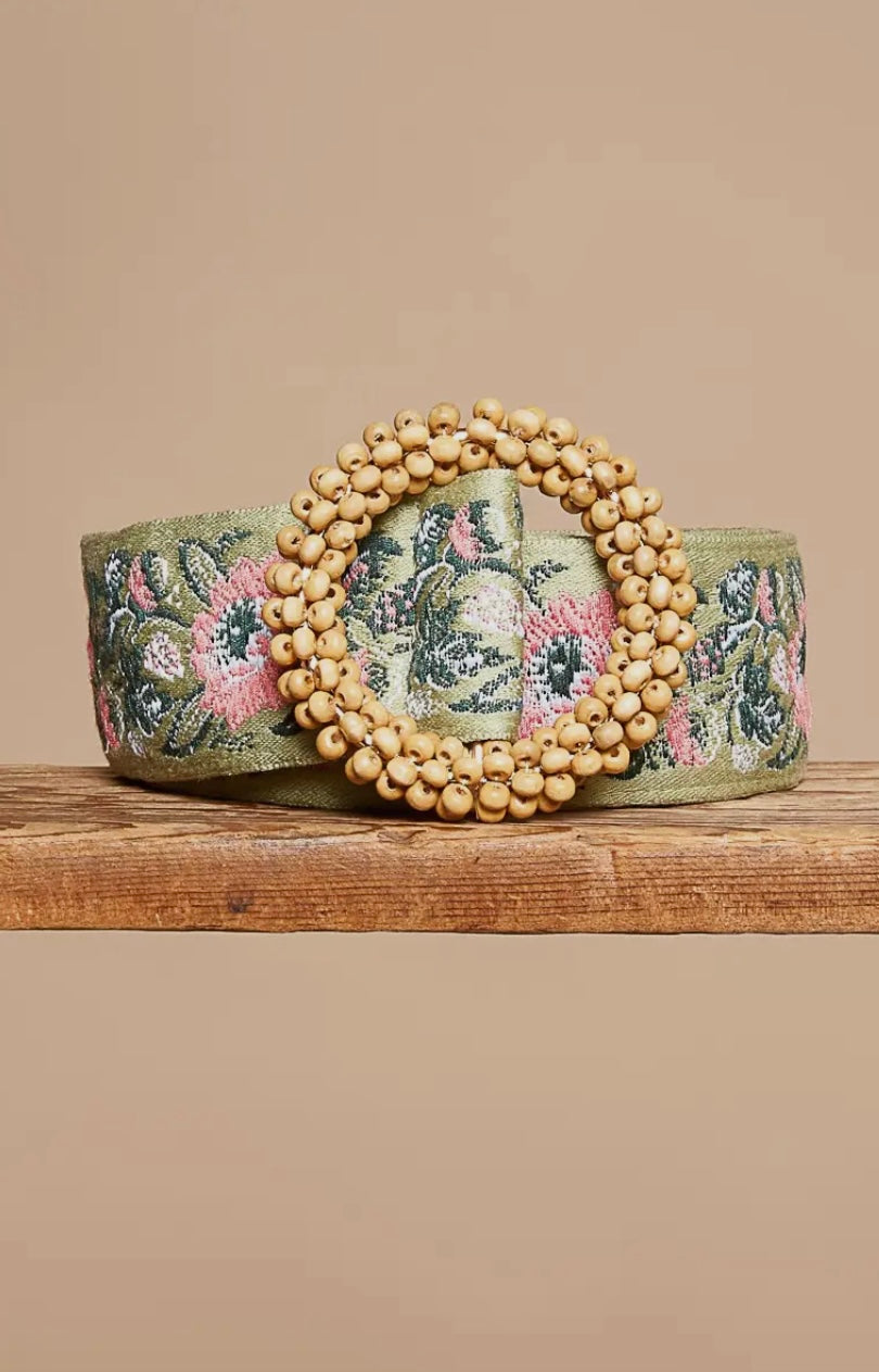 Floral Adjustable Belt