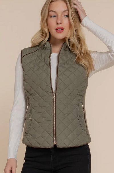 Bee Quilted Vest