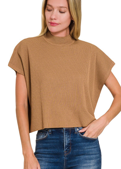 Dahlia Mock Neck Sweater