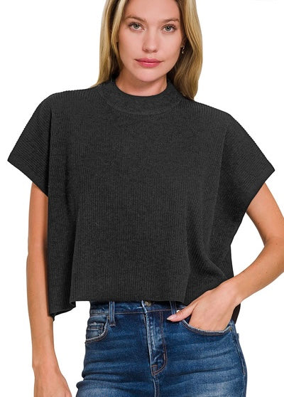 Dahlia Mock Neck Sweater