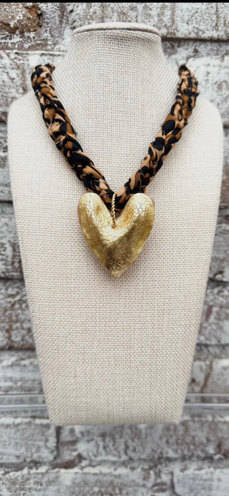 Chic’d Out Leop Gold Necklace